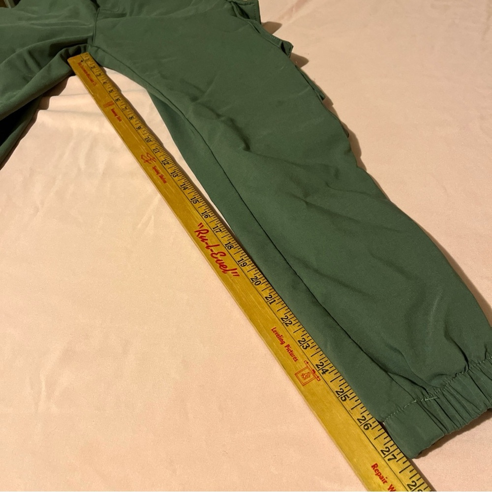 Men's Ring of Fire Green Hilton Bonded Utility Cargo Joggers Size Medium - Picture 9 of 11